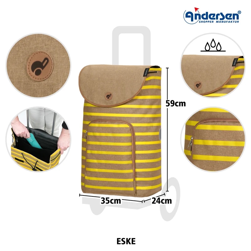 Tasche Eske - Gelb