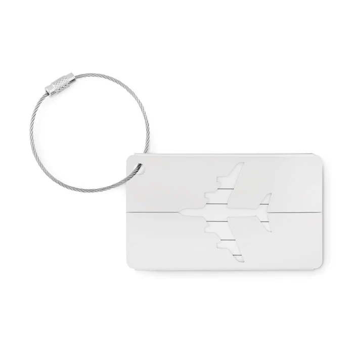 Kofferanhänger aus Aluminium