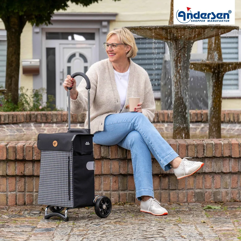 Scala Shopper Hente - Schwarz