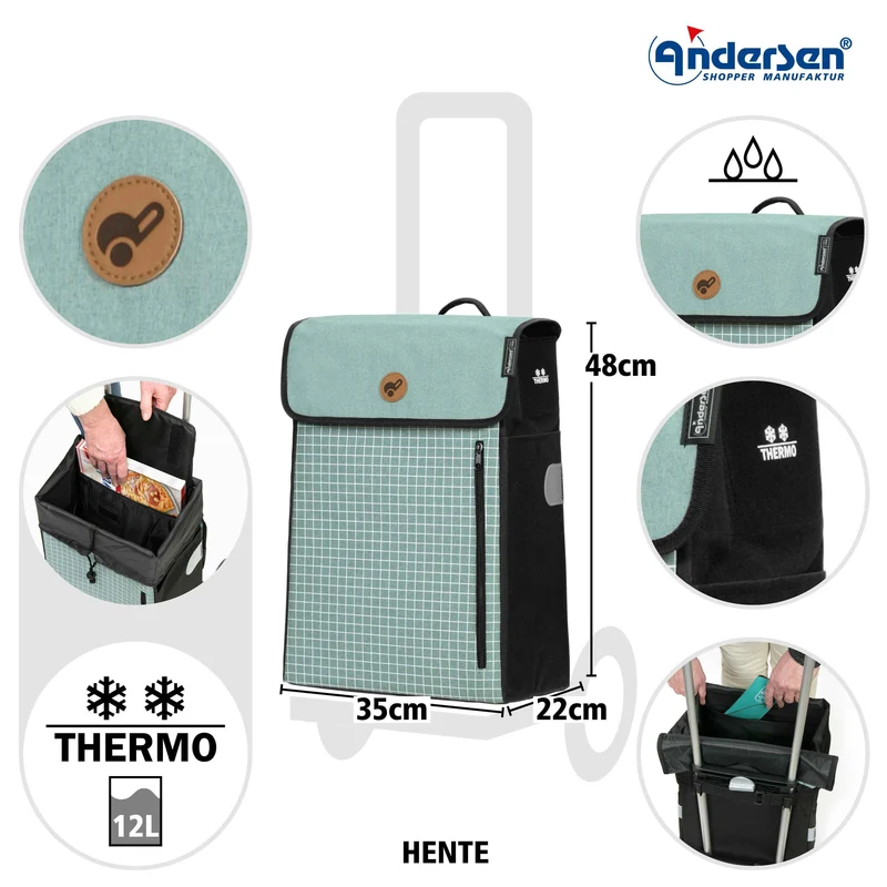 Scala Shopper Hente - Mint