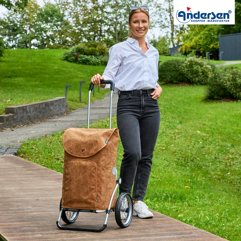 Royal Shopper Marta, Metallspeichenrad 25 cm - Camel