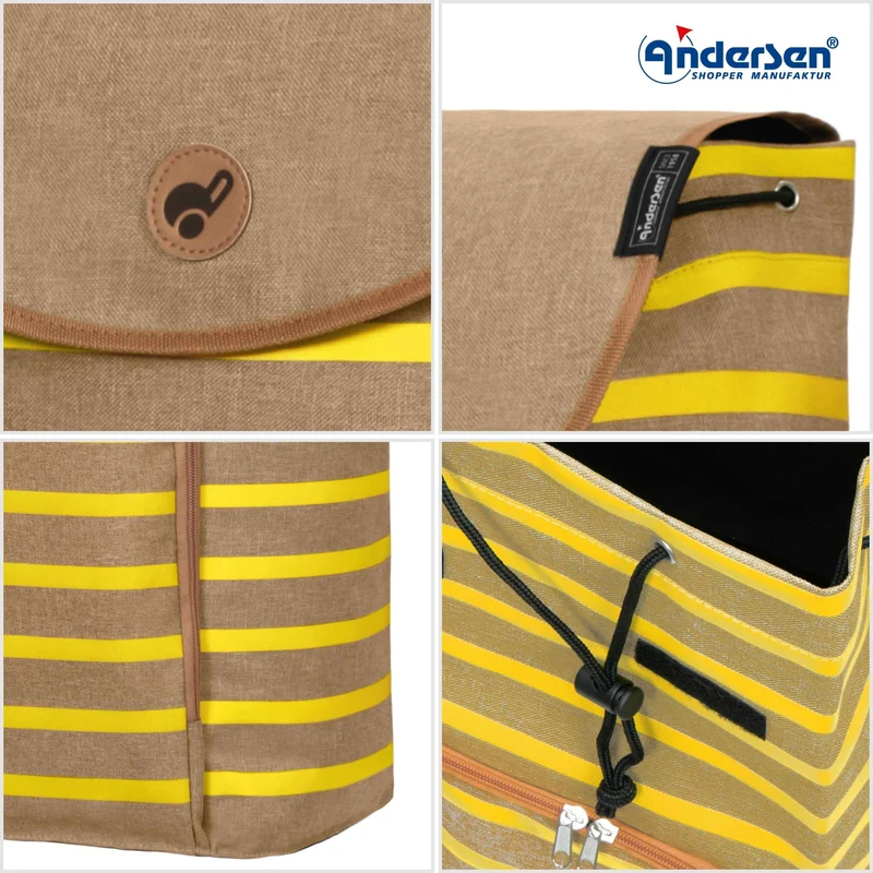 Scala Shopper Eske - Gelb