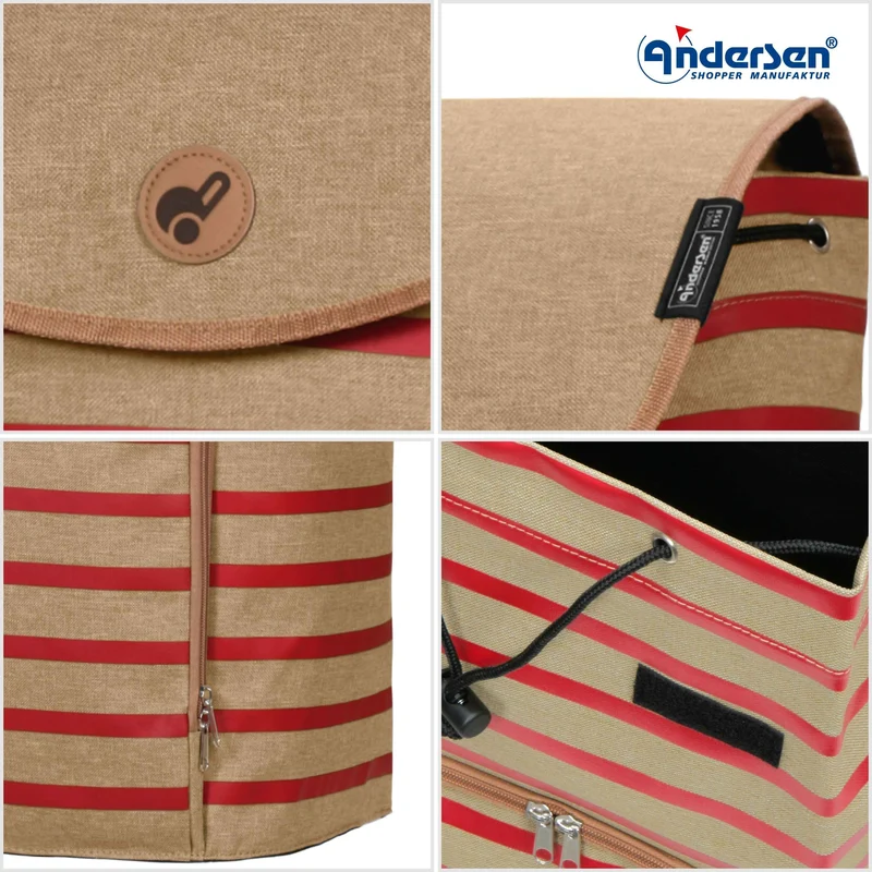 Scala Shopper Eske - Rot