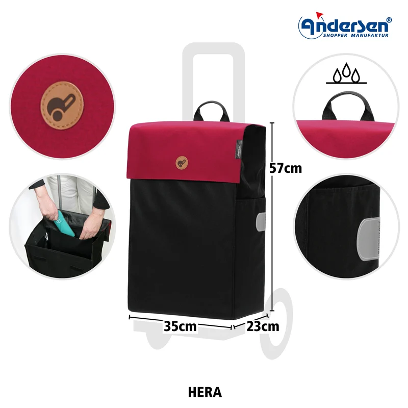 Komfort Shopper Hera - Rot