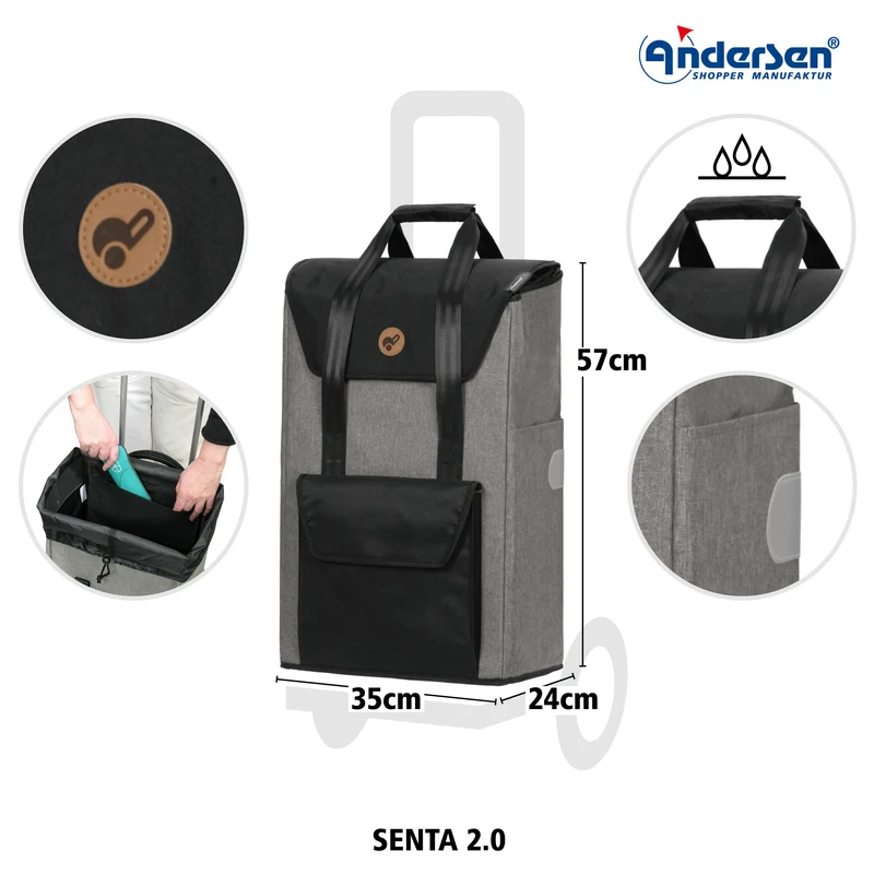 Tasche Senta 2.0 - Grau