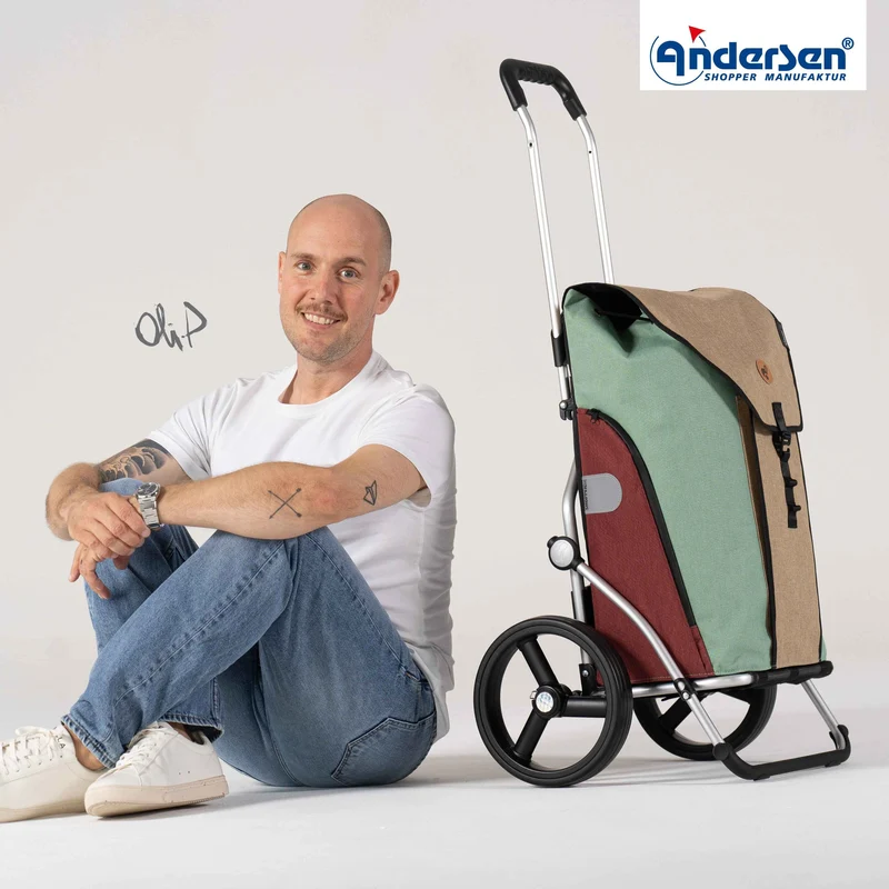 Royal Shopper Oli.P 2.0, Leichtlaufrad 25 cm - Beige