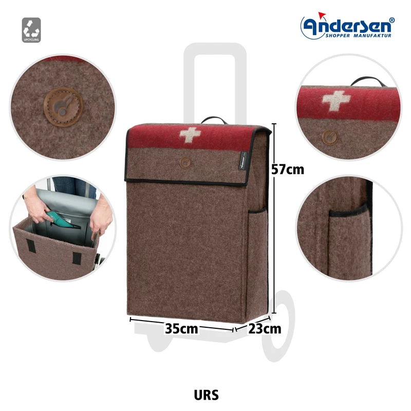Tasche Urs - Braun