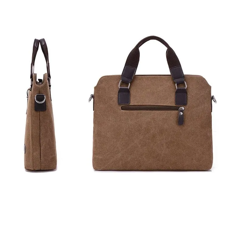 Laptoptasche aus Canvas