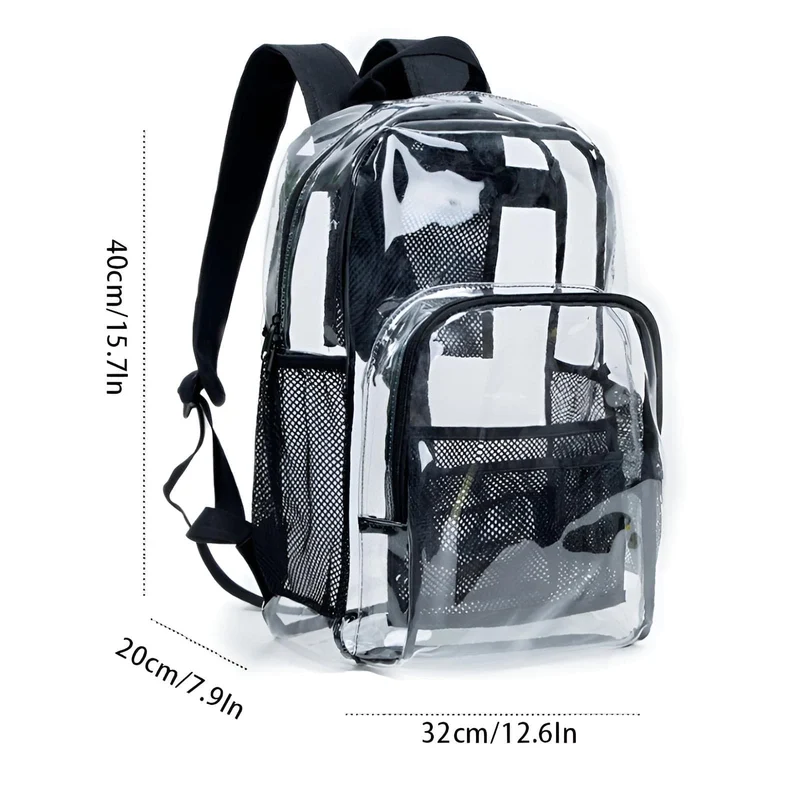 Transparenter Rucksack