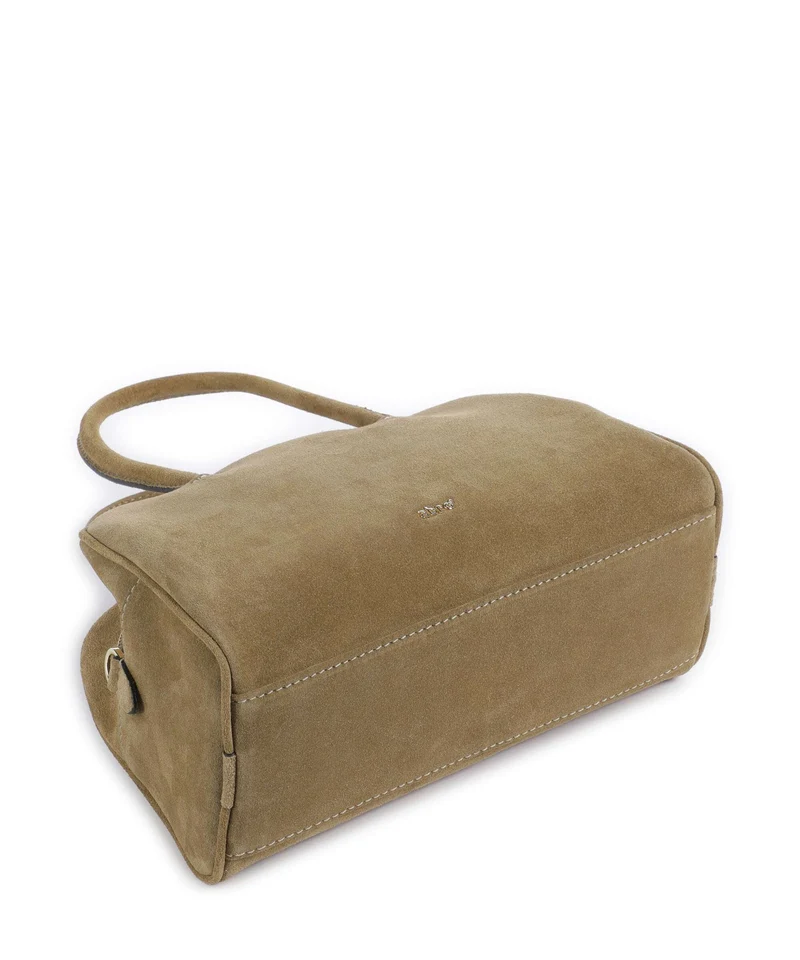 Abro Suede Amara Handtasche mud