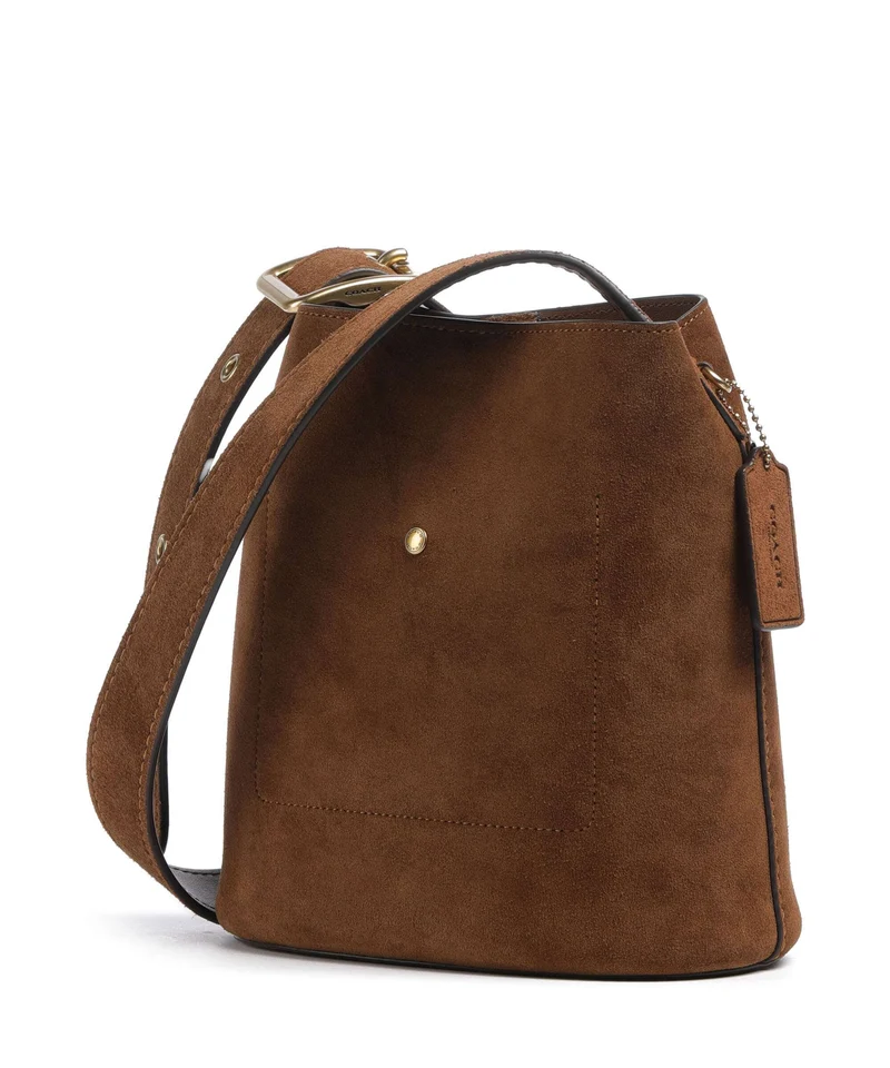 Coach Bleecker 21 Bucket Handtasche warm brown