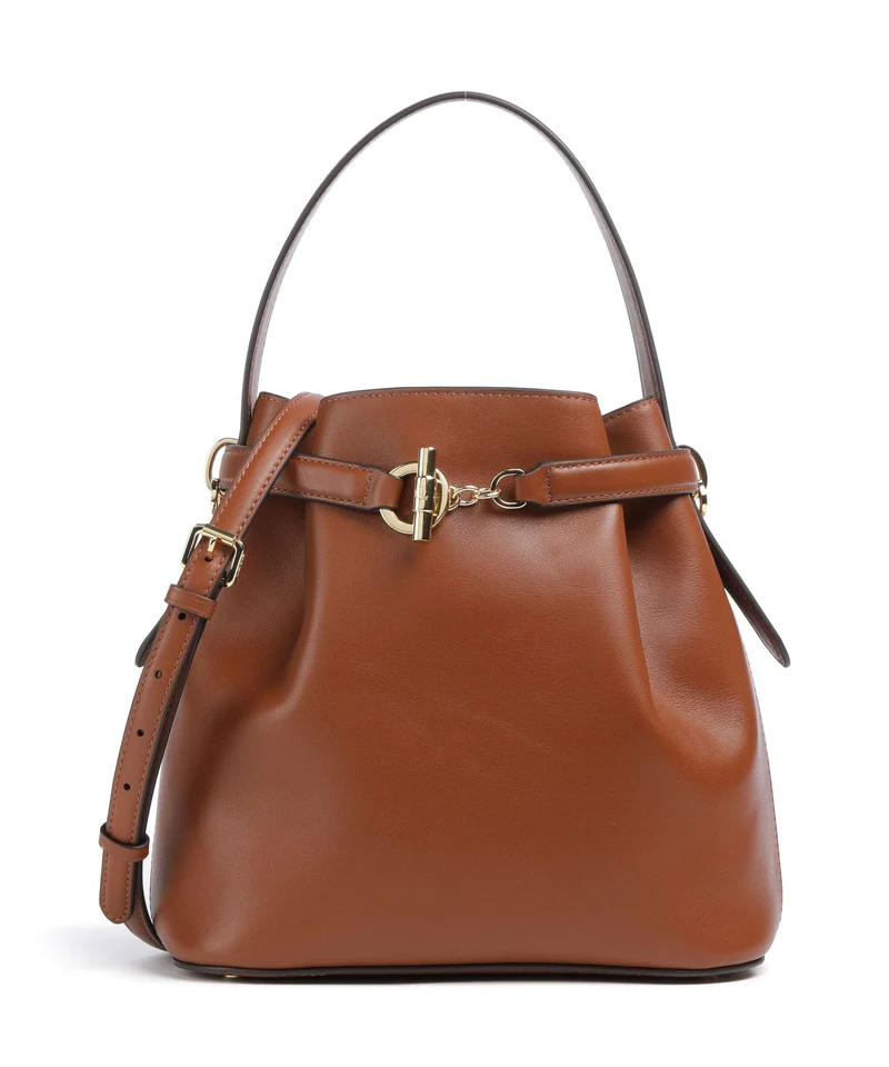 Lauren Ralph Lauren Blaike Medium Bucket Handtasche lauren tan