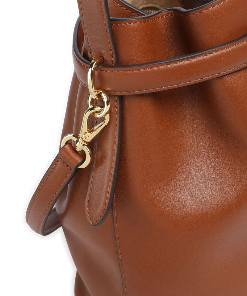 Lauren Ralph Lauren Blaike Medium Bucket Handtasche lauren tan