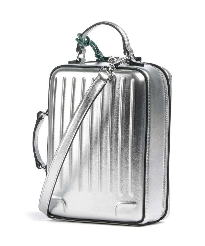 Karl Lagerfeld Ikon Umhängetasche silver