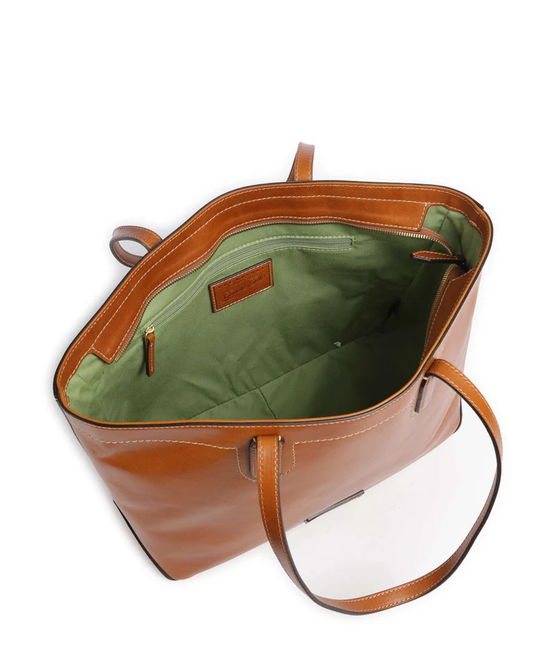 The Bridge Larissa Shopper cognac