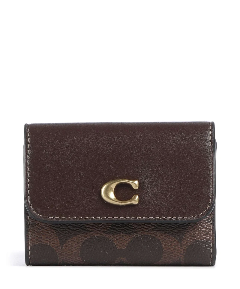 Coach Essential Signature Geldbörse maple