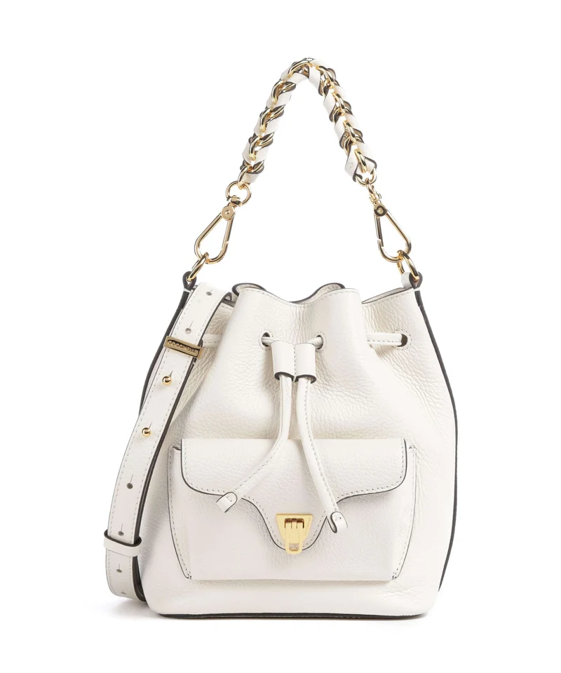 Coccinelle Beat Generation Bucket Handtasche pearl