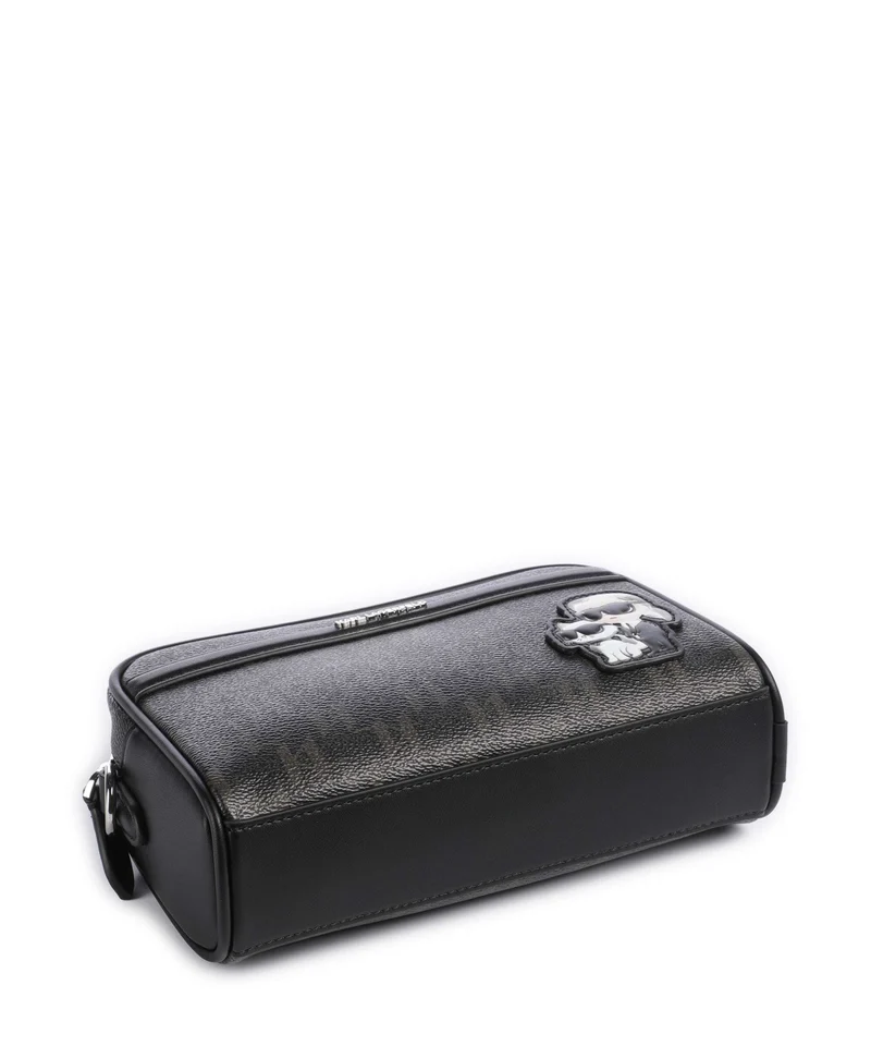 Karl Lagerfeld Ikon Monogram Umhängetasche brown/kl mono