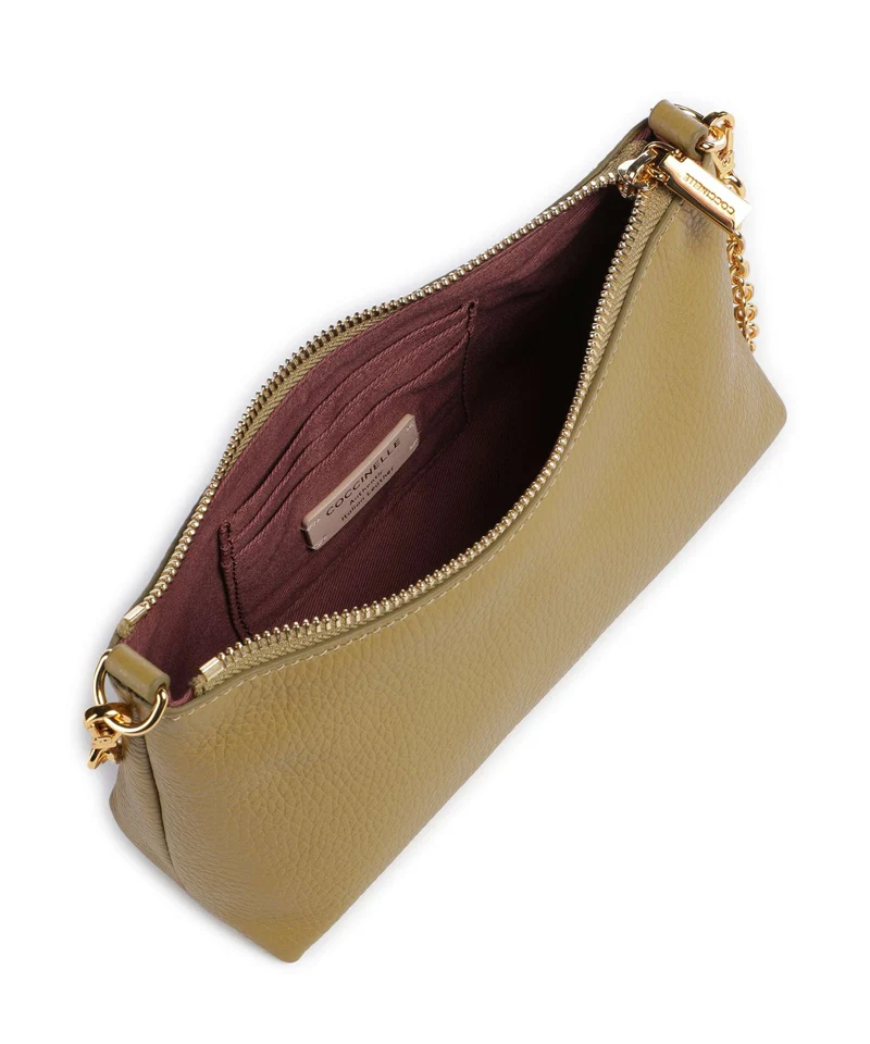 Coccinelle Aura Schultertasche seagrass