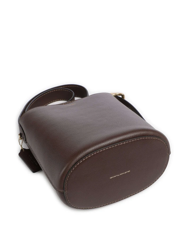 Coach Bleecker 21 Bucket Handtasche maple