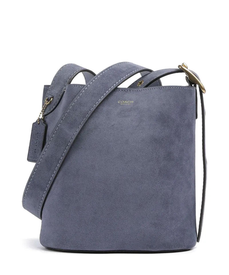 Coach Bleecker 21 Bucket Handtasche light denim
