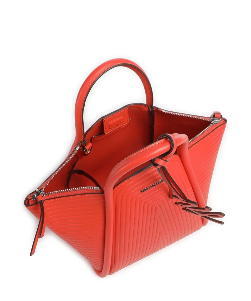 Karl Lagerfeld K/Wellen Small Handtasche grapefruit