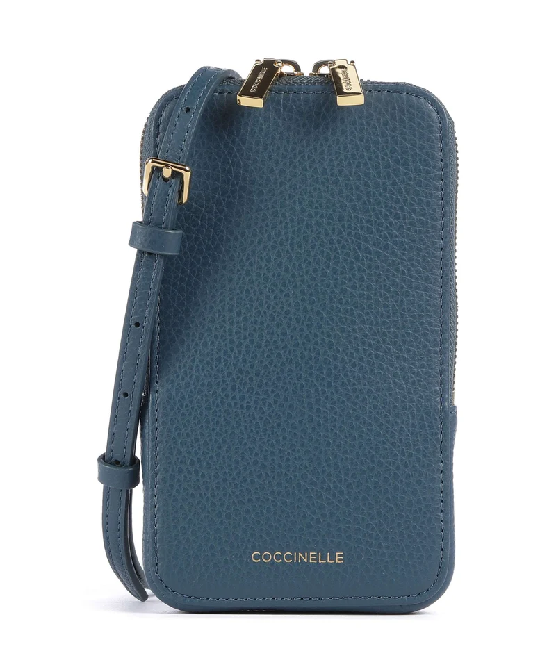 Coccinelle Flor Handytasche deep blue