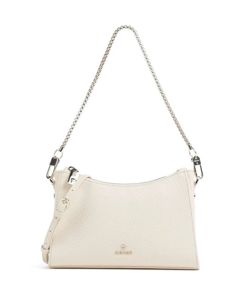 Aigner Ivy S Schultertasche macadamia white