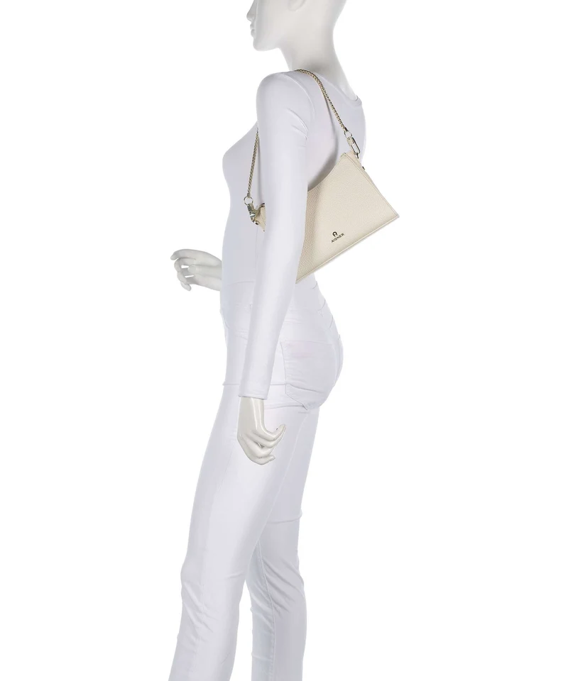 Aigner Ivy S Schultertasche macadamia white