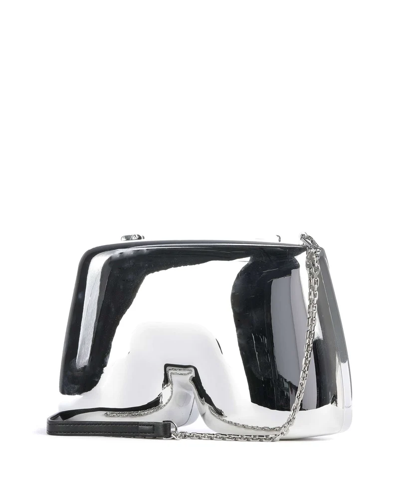 Karl Lagerfeld Ikon K Umhängetasche silver metal