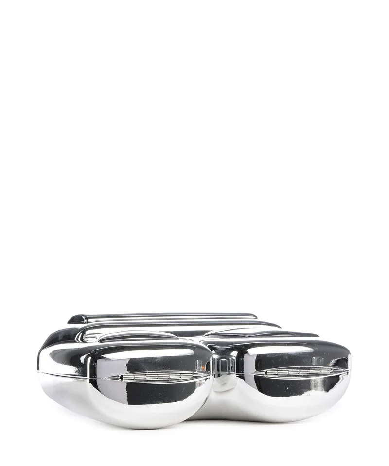 Karl Lagerfeld Ikon K Umhängetasche silver metal