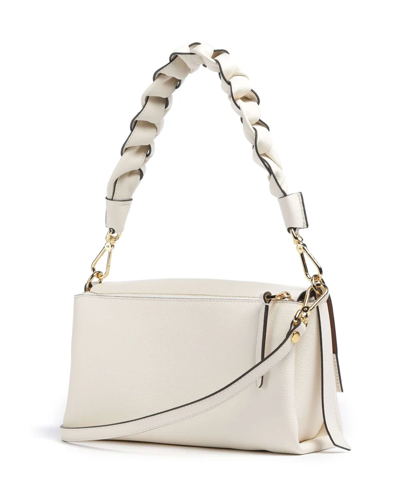 Coccinelle Boheme Grana Double Schultertasche pearl/cognac