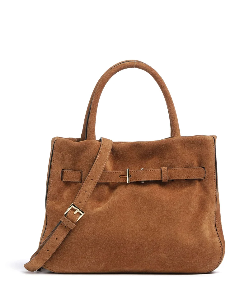 Abro Suede Jill Handtasche cuoio