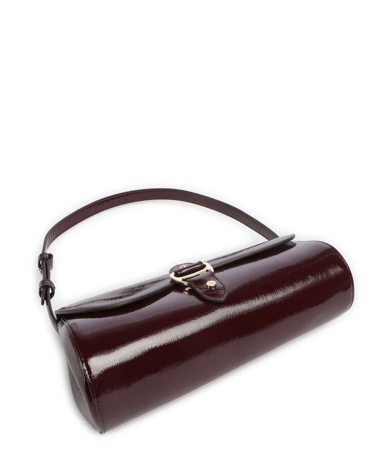 Lauren Ralph Lauren Tasha Medium Schultertasche dark garnet
