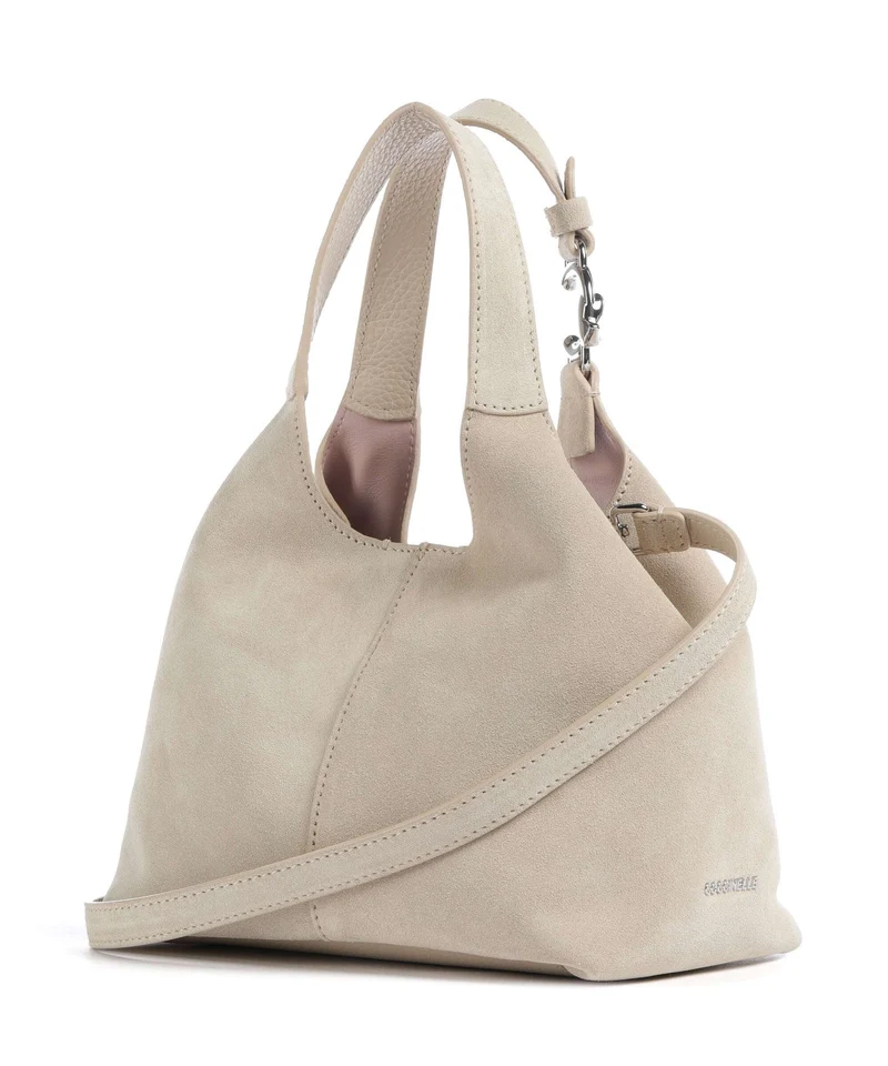 Coccinelle C-Easy Suede Handtasche sandshell
