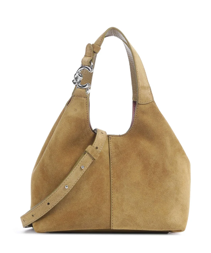 Coccinelle C-Easy Suede Handtasche seagrass