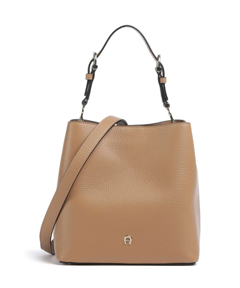 Aigner Delia S Bucket Handtasche oat beige