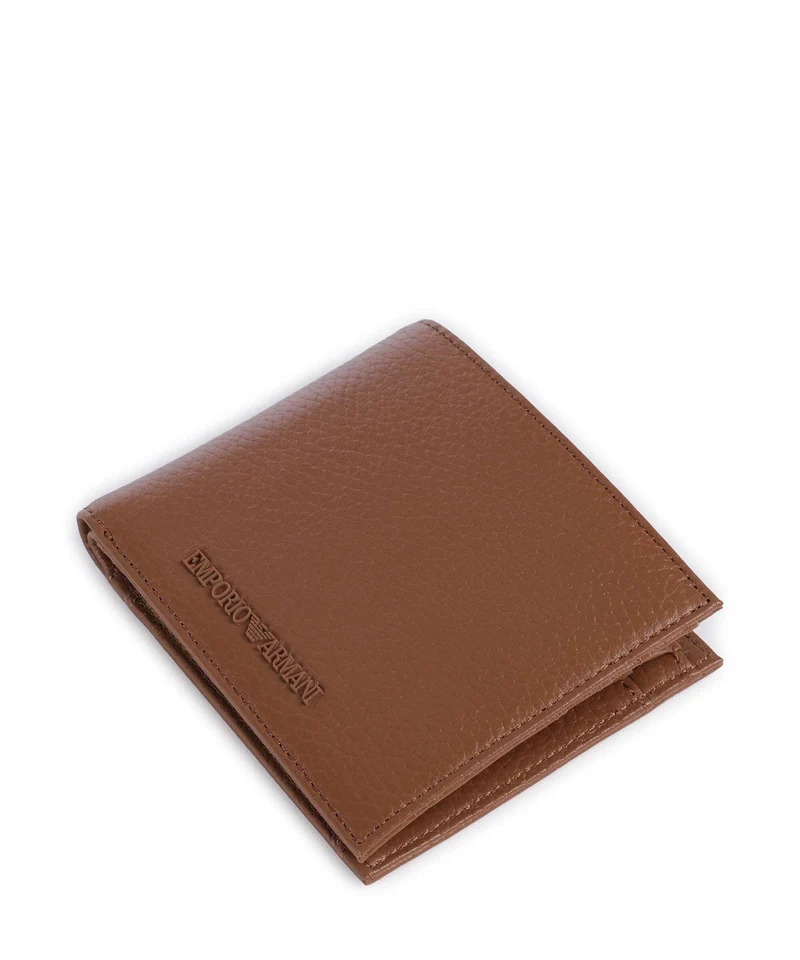 Emporio Armani Business Regenerated Geldbörse mocha bisque