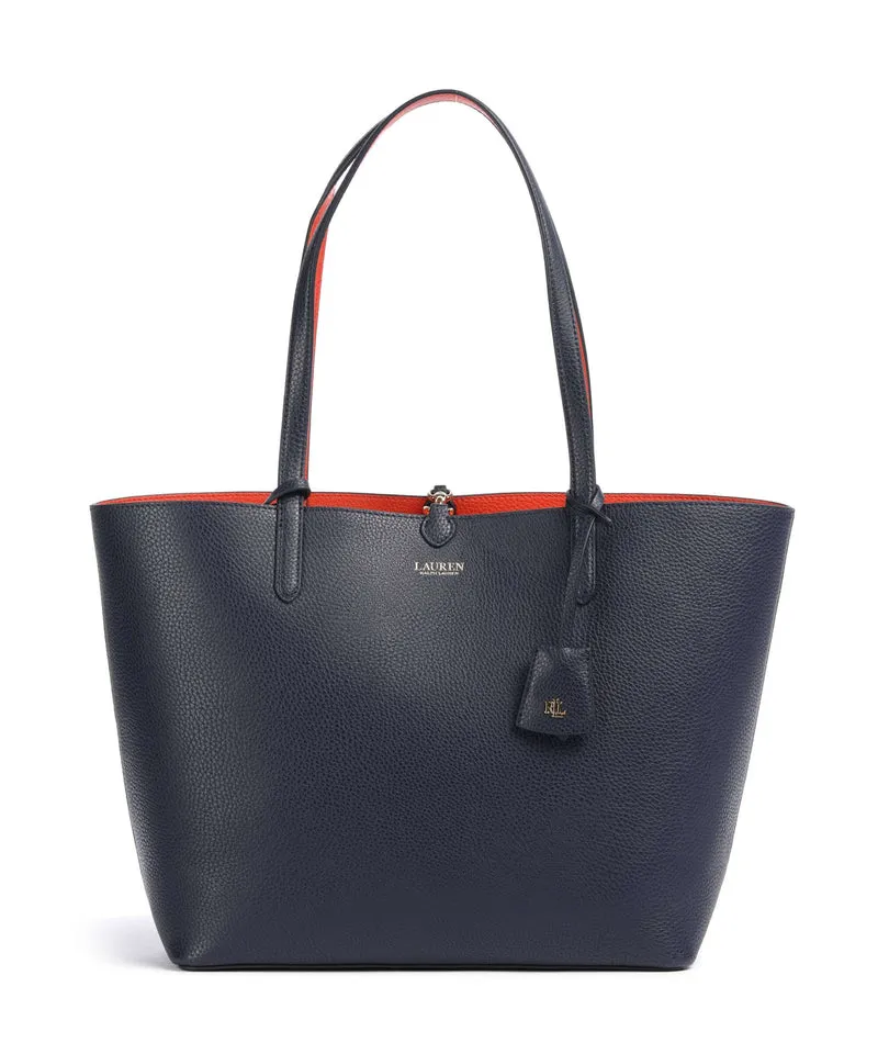 Lauren Ralph Lauren Medium Shopper refined navy/dusk orange