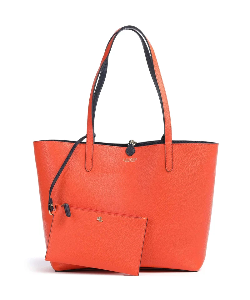 Lauren Ralph Lauren Medium Shopper refined navy/dusk orange