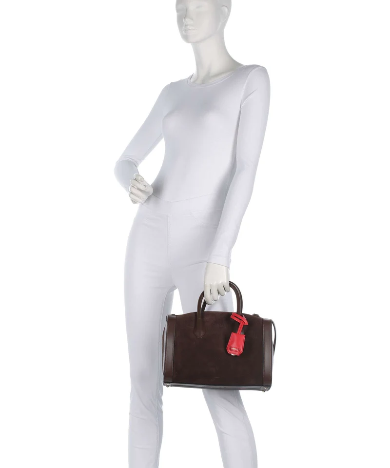 Lancel BCBG Bowling M Handtasche coconut