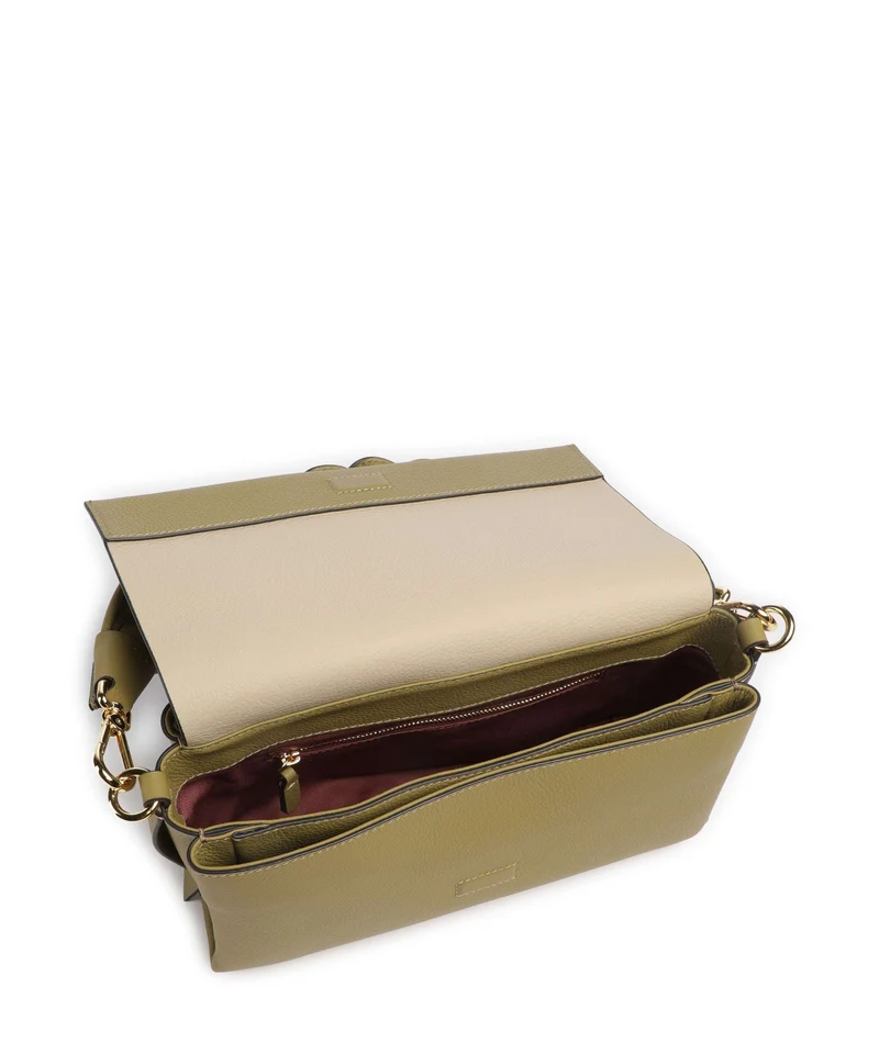 Coccinelle Boheme Grana Double Schultertasche seagrass/sandshell