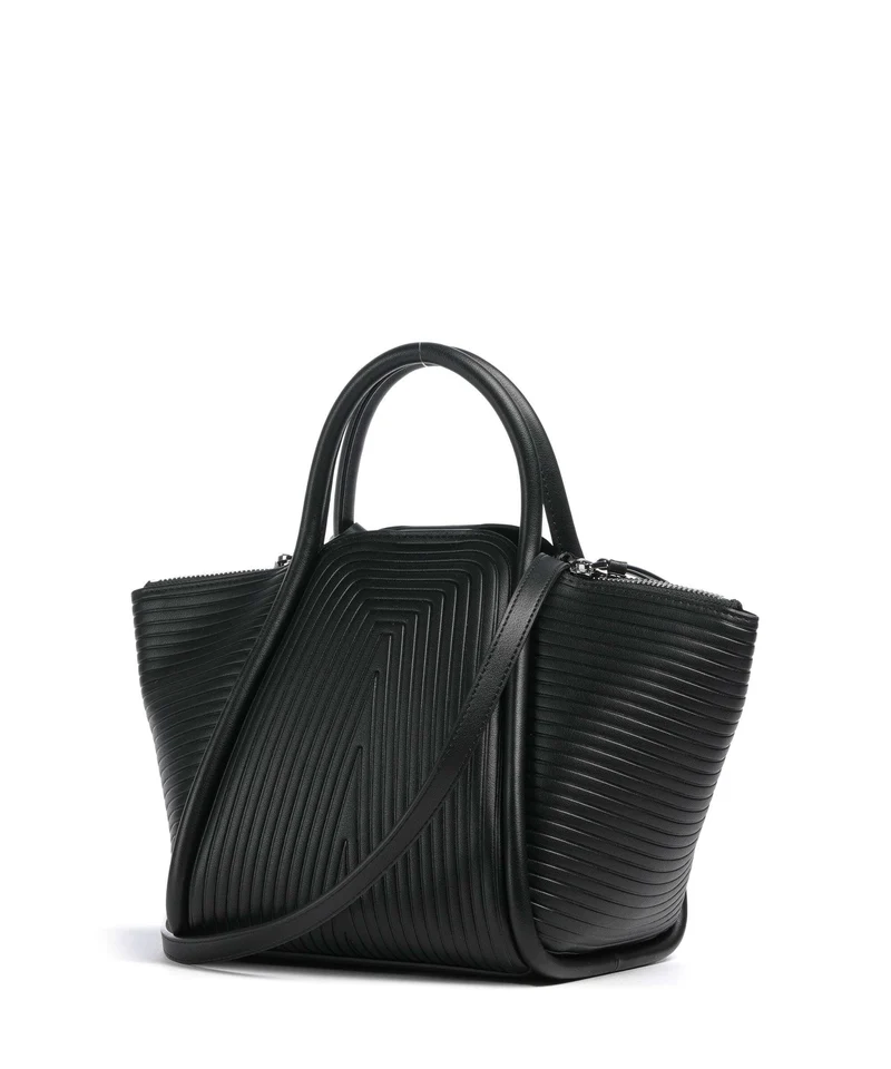 Karl Lagerfeld K/Wellen Small Handtasche black