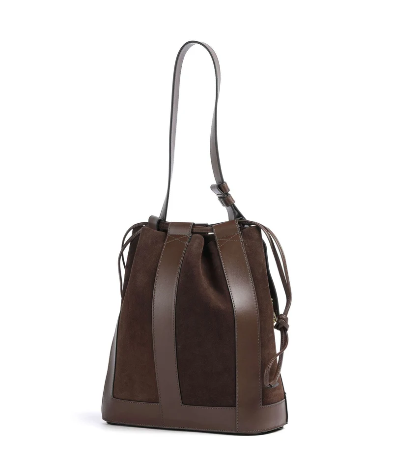 Lancel Elles M Bucket Handtasche coconut