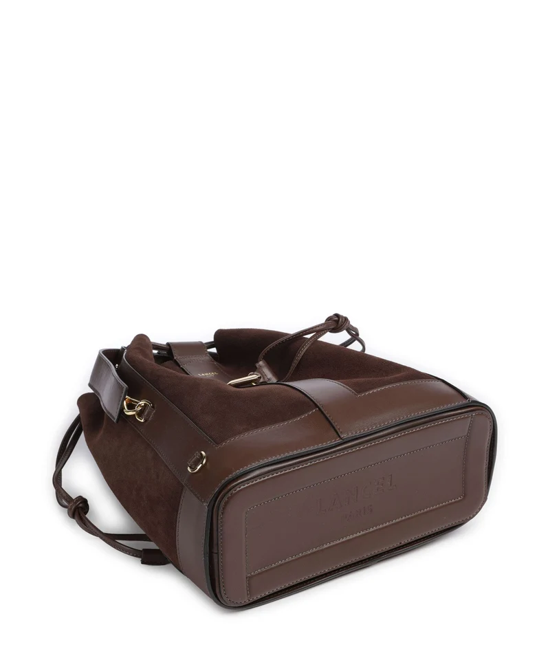 Lancel Elles M Bucket Handtasche coconut
