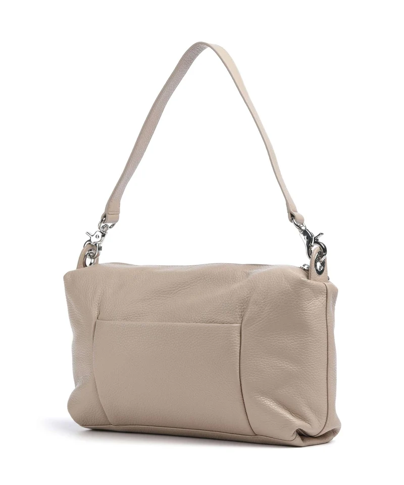 Mandarina Duck Mellow Leather Schultertasche warm taupe