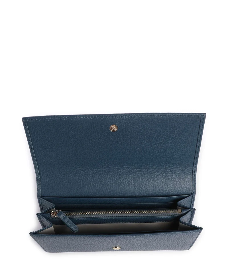 Coccinelle Metallic Soft Geldbörse deep blue