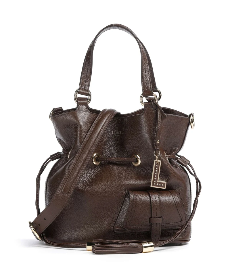 Lancel Premier Flirt M Bucket Handtasche coconut