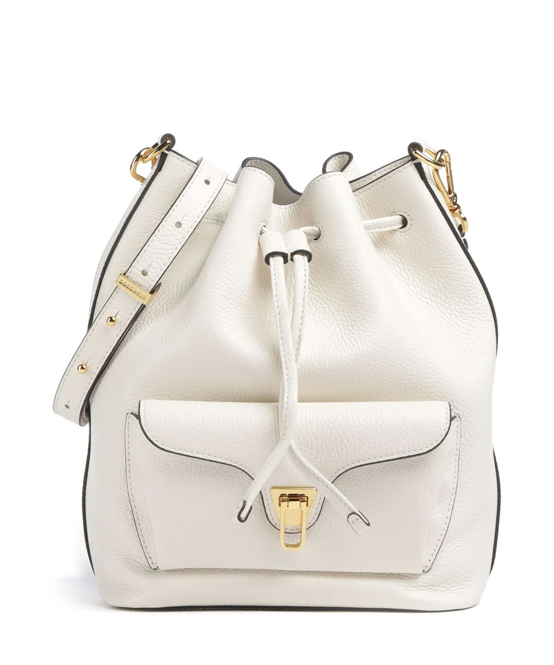 Coccinelle Beat Generation Bucket Handtasche pearl