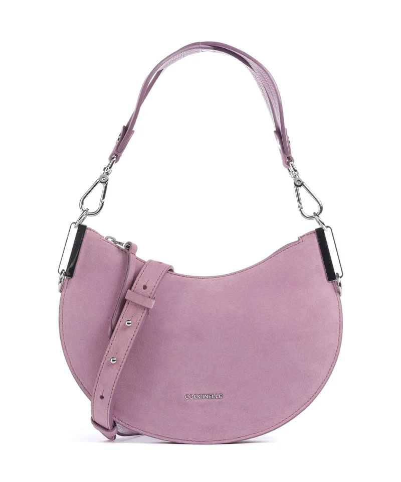 Coccinelle Sunup Suede Schultertasche jellyfish